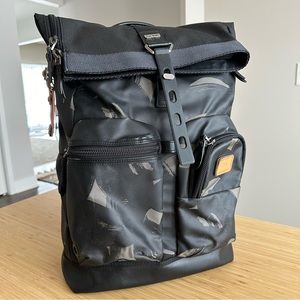 Tumi Alpha Bravo Luke Roll-Top Backpack SMOKE CHARACTER 🦄 222388 SCP2